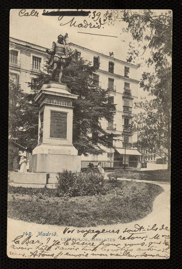 Estatua de Cervantes