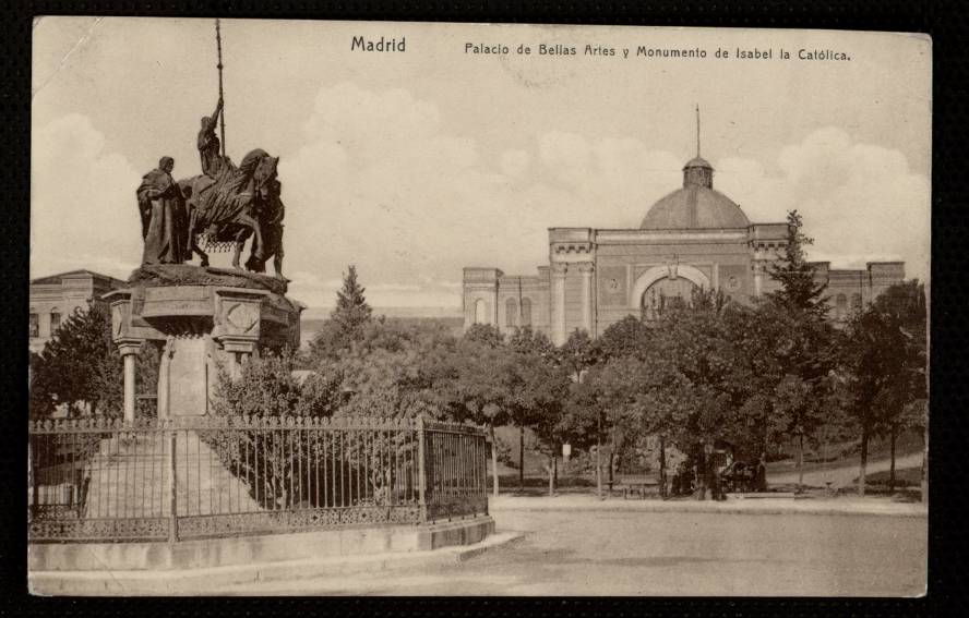 Palacio de Bellas Artes y Monumento a Isabel la Católica