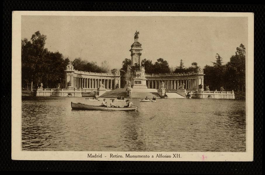 Retiro. Monumento a Alfonso XII