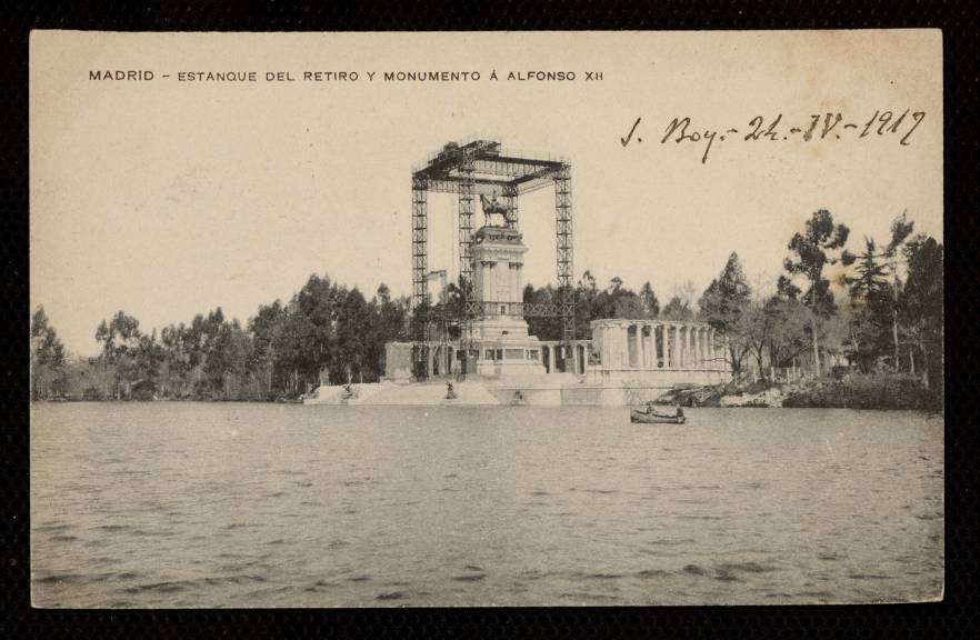 Estanque del Retiro y Monumento a Alfonso XII