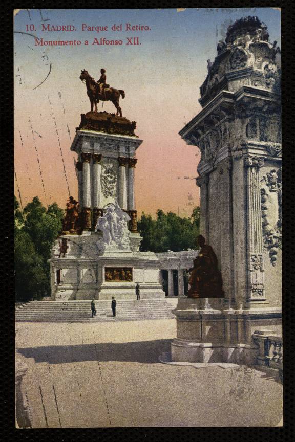 Parque del Retiro. Monumento a Alfonso XII
