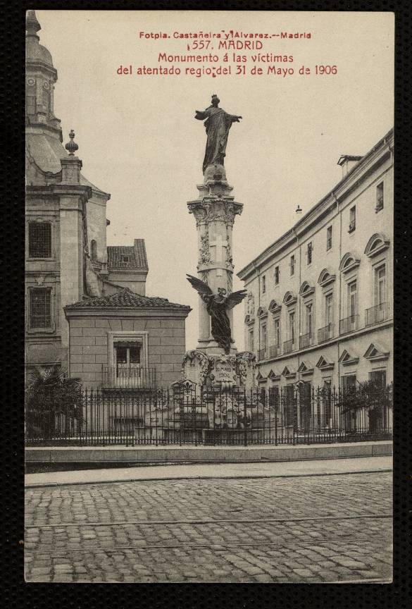 Monumento a las víctimas del atentado regio del 31 de mayo 1906