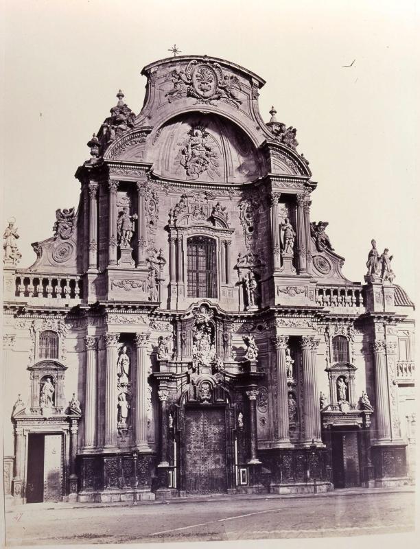 Fachada principal de la Catedral de Murcia
