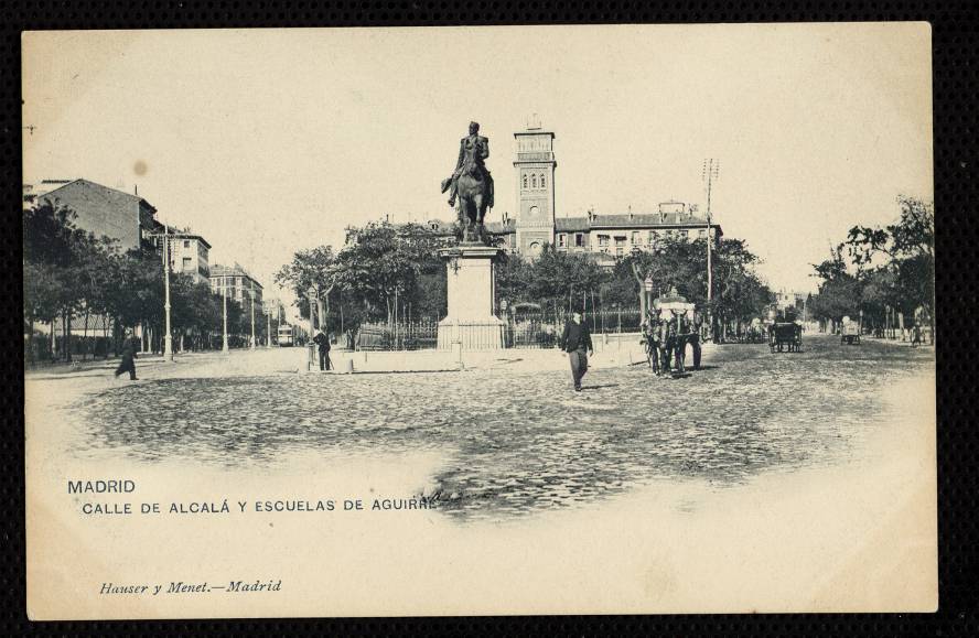 Calle de Alcal y Escuela de Aguirre