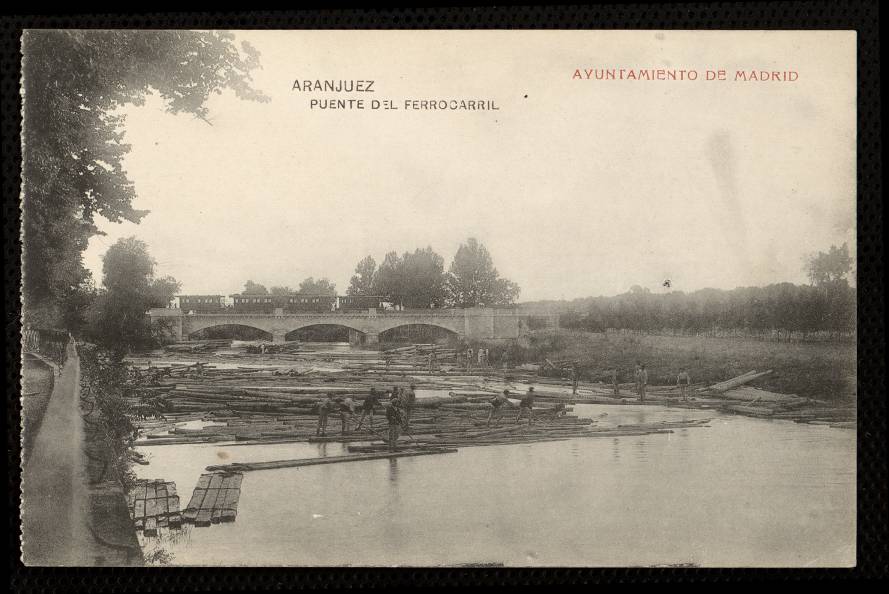 Puente del ferrocarril en Aranjuez