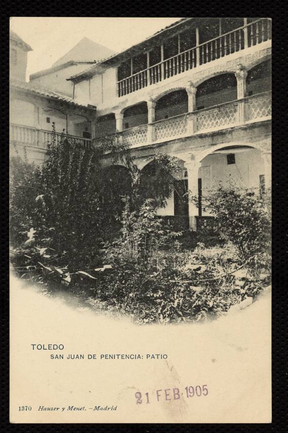 Toledo. San Juan de Penitencia. Patio