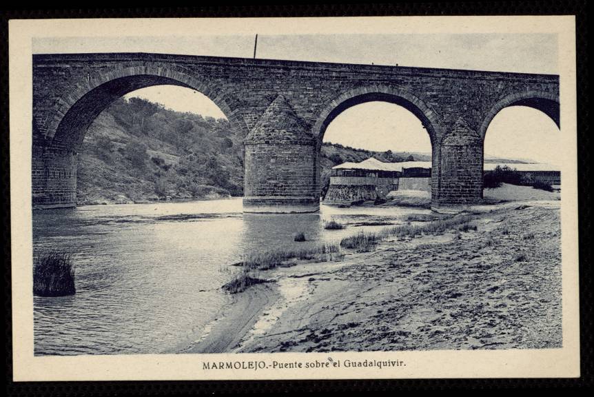 Marmolejo. Puente sobre el Guadalquivir