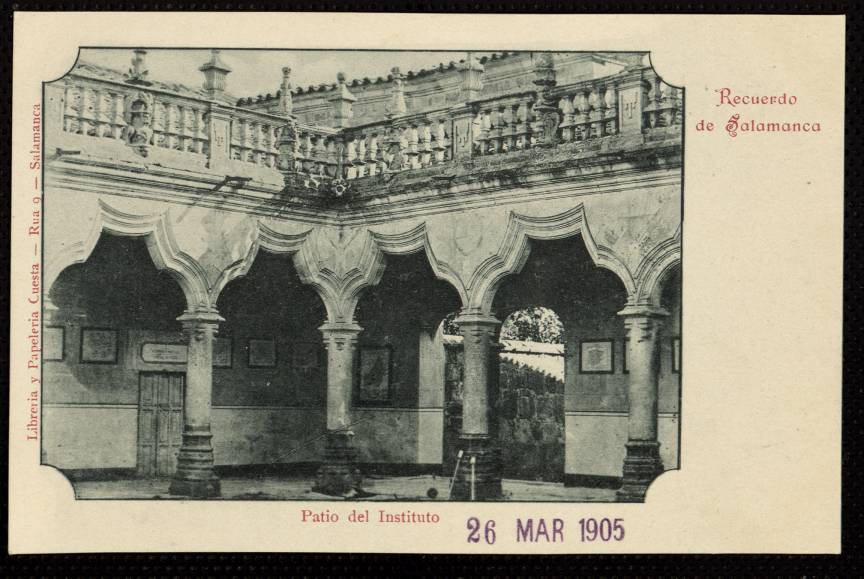 Salamanca. Patio del Instituto