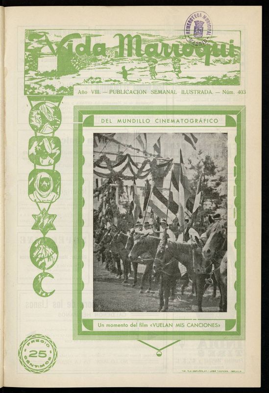Vida Marroqu: revista semanal ilustrada del 20 de Enero de 1934