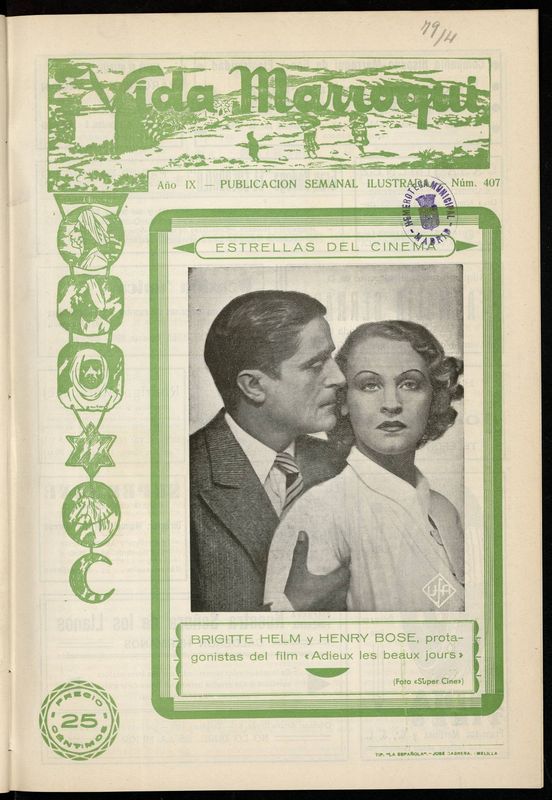 Vida Marroqu: revista semanal ilustrada del 7 de marzo de 1934