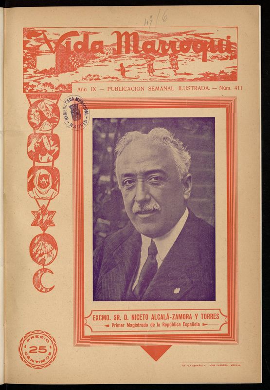 Vida Marroqu: revista semanal ilustrada del 14 de Abril de 1934