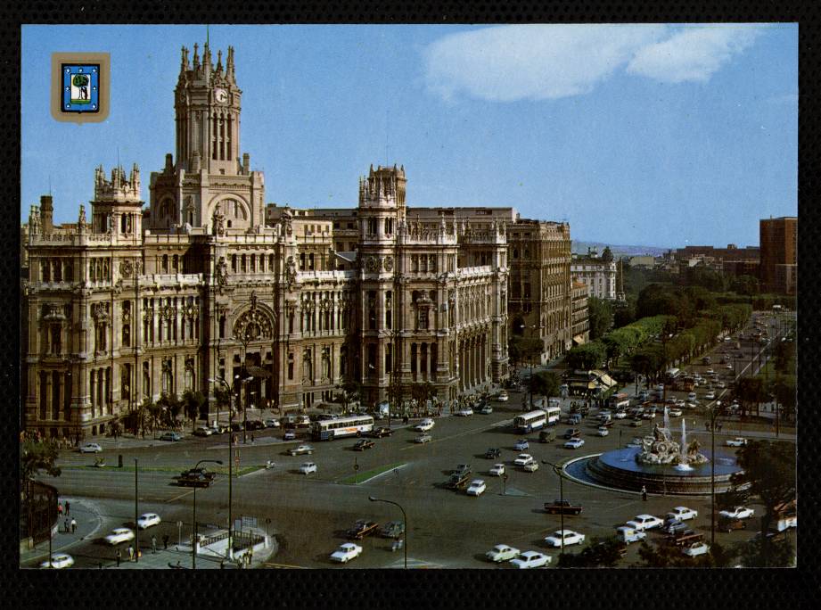 La Cibeles, Palacio de Comunicaciones y Paseo del Prado