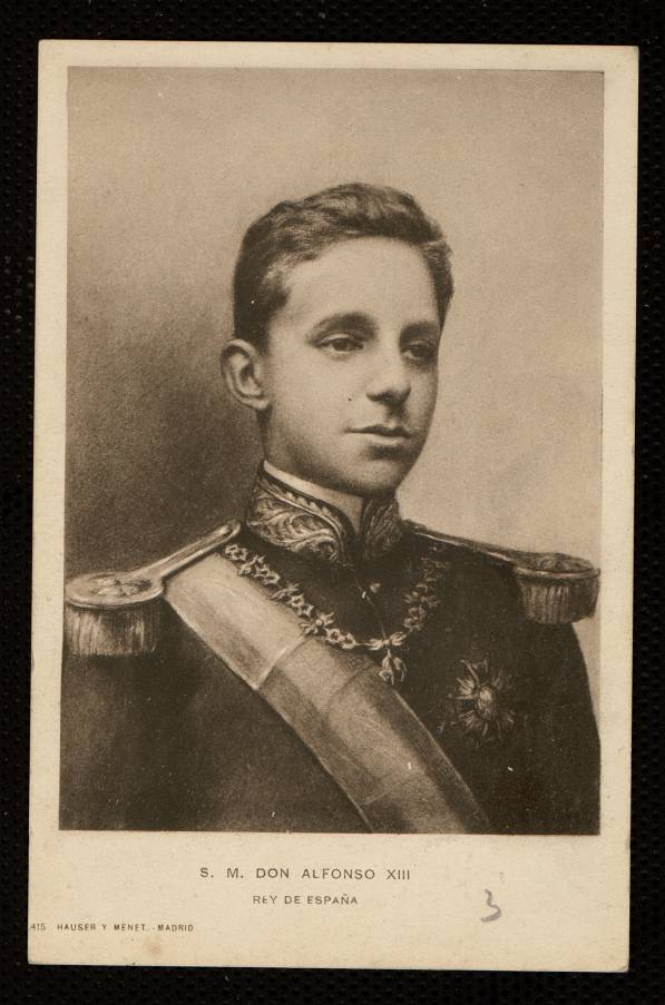 S. M. El rey Alfonso XIII