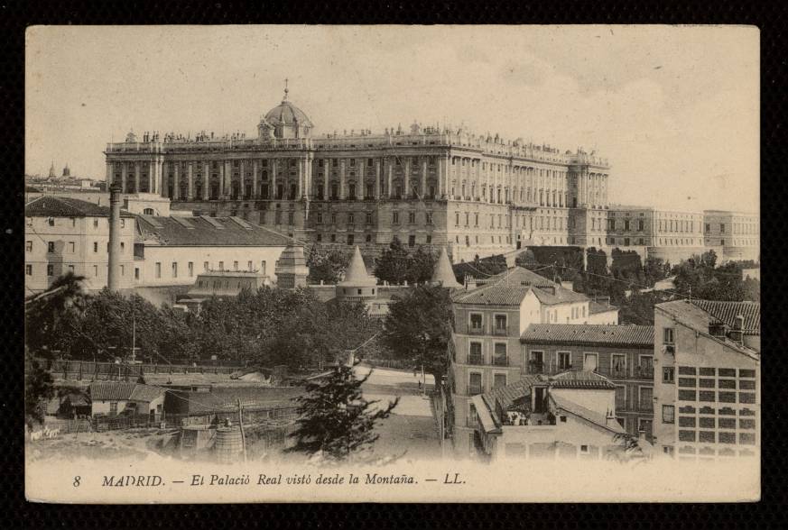 Palacio Real visto desde la montaña