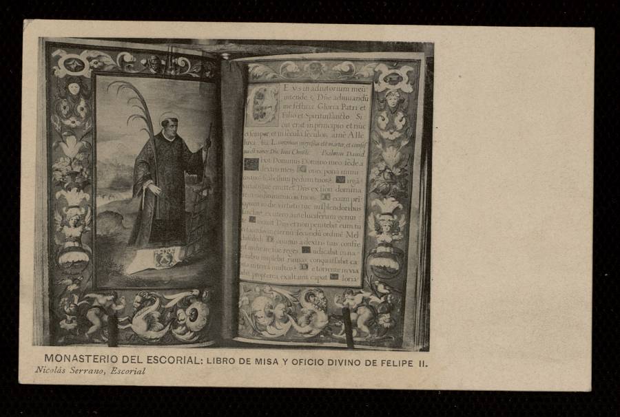 Monasterio de El Escorial: Libro de misa y Oficio Divino de Felipe II