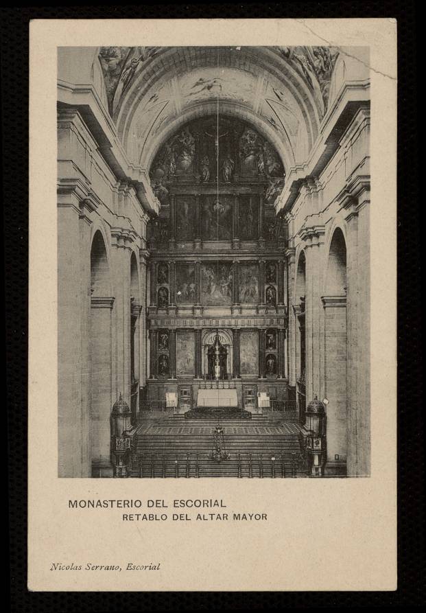 Monasterio de El Escorial: Retablo del Altar Mayor