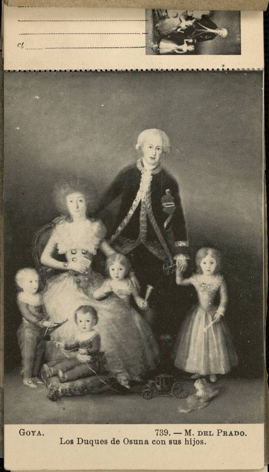 Goya: Los Duques de Osuna con sus hijos