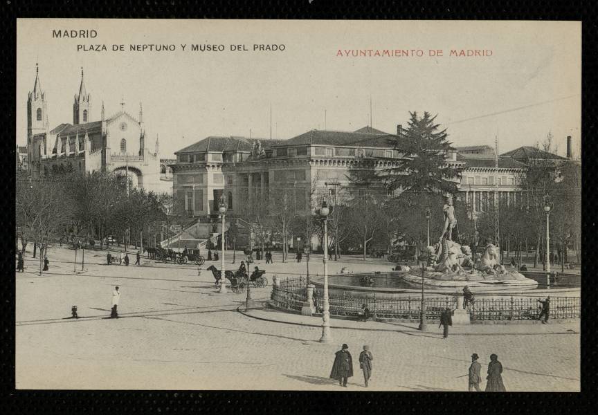 Plaza de Neptuno y Museo del Prado