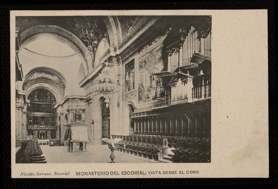 Monasterio de El Escorial: Vista desde el Coro