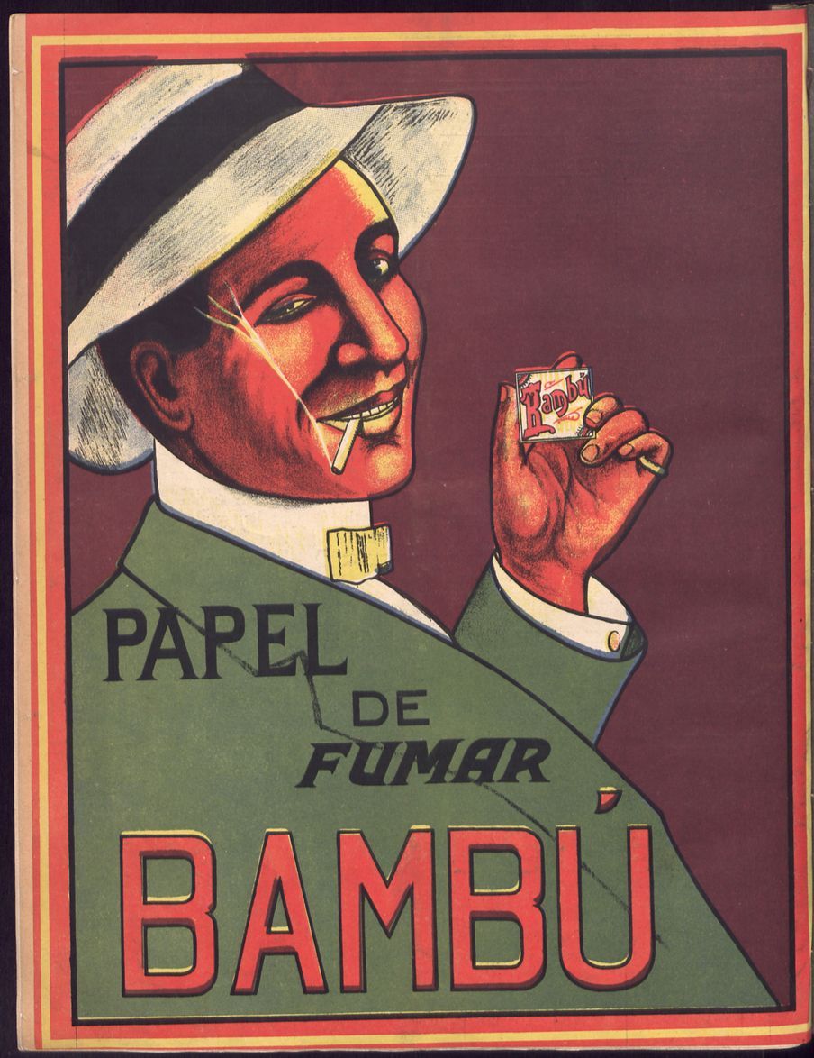 Anuncio de Papel de fumar Bamb