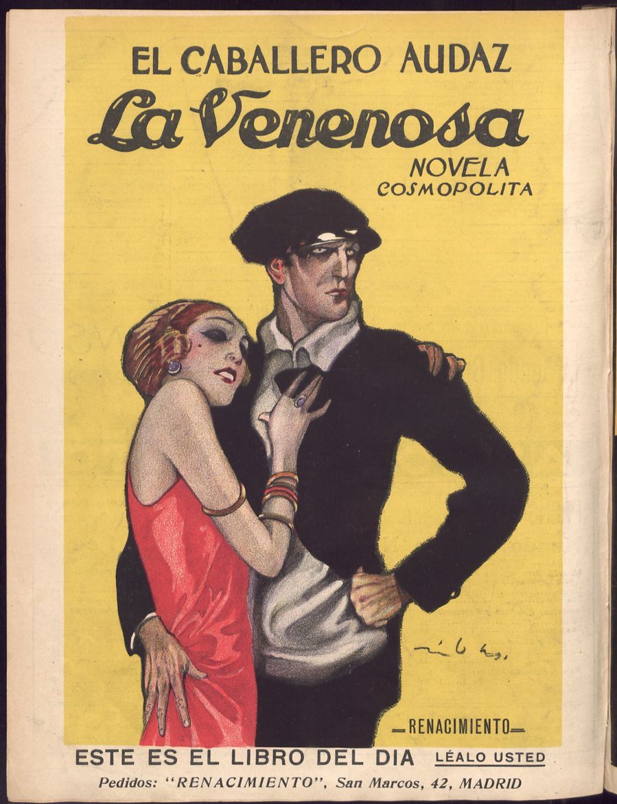 Anuncio de la novela La Venenosa