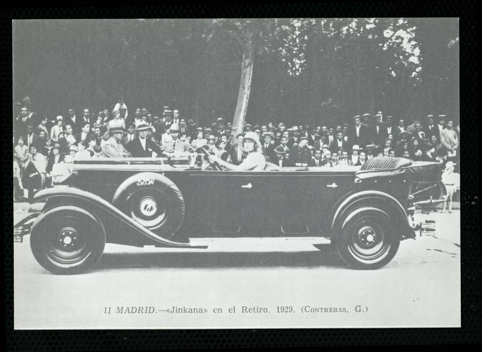 Jinkana en el Retiro. 1929, de G. Contreras