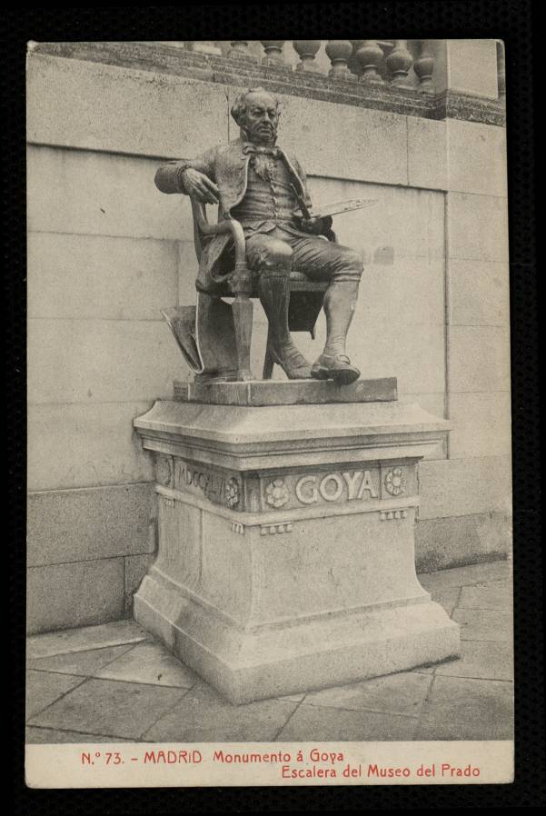 Monumento a Goya en el Museo del Prado