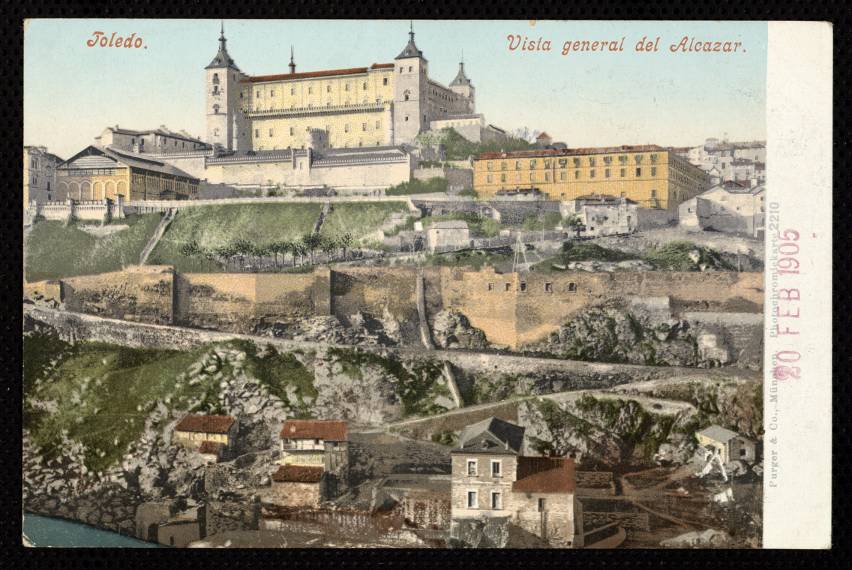 Toledo. Vista general del Alczar