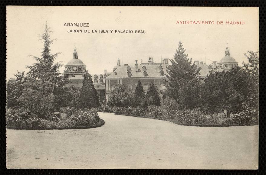 Aranjuez. Jardn de la Isla y Palacio Real