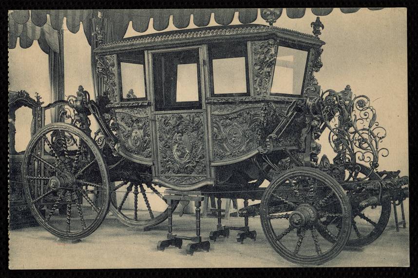 Palacio Real. Caballerizas. Carroza de Doa Juana la Loca