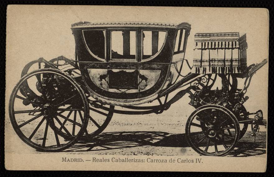 Palacio Real. Caballerizas. Carroza de Carlos IV