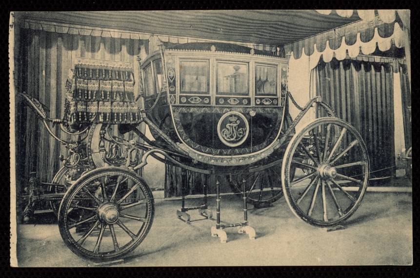 Palacio Real. Caballerizas. Carroza de Fernando VII y Mara Luisa