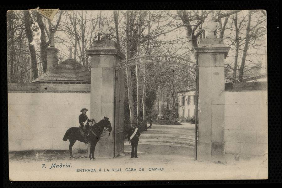 Entrada a la Real Casa de Campo