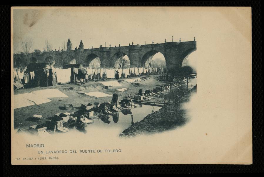 Un lavadero del Puente de Toledo