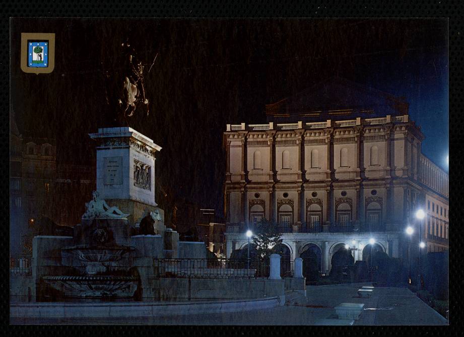 Teatro Real y Jardines de Oriente