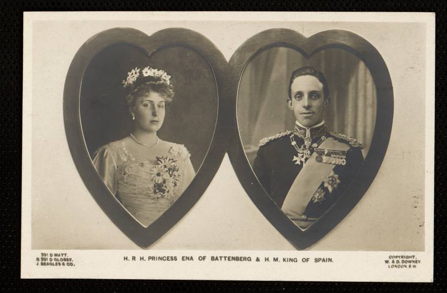 H. R. H. Princess Ena of Battenberg & H. M. King of Spain