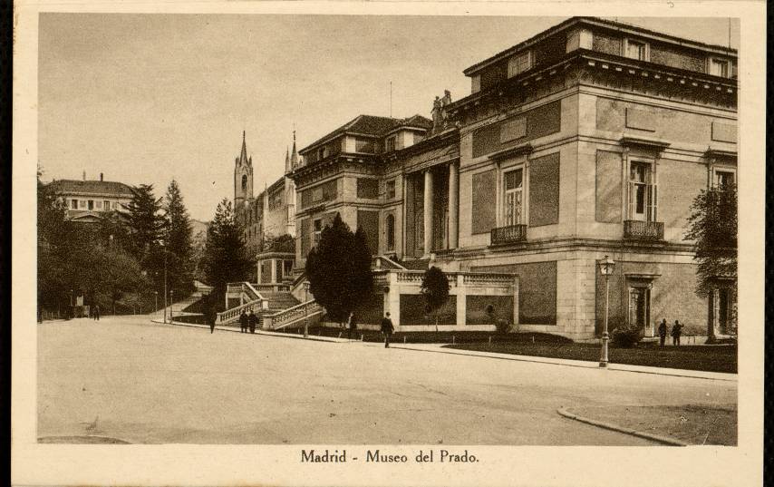 Museo del Prado. Fachada norte