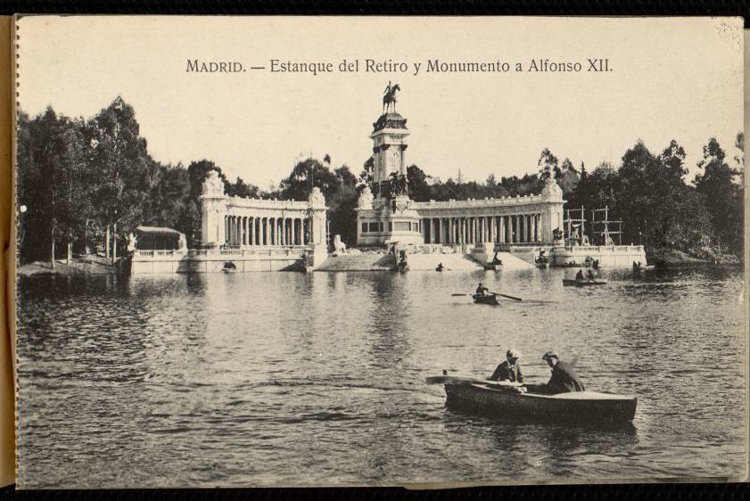 Estanque del Retiro y Monumento a Alfonso XII