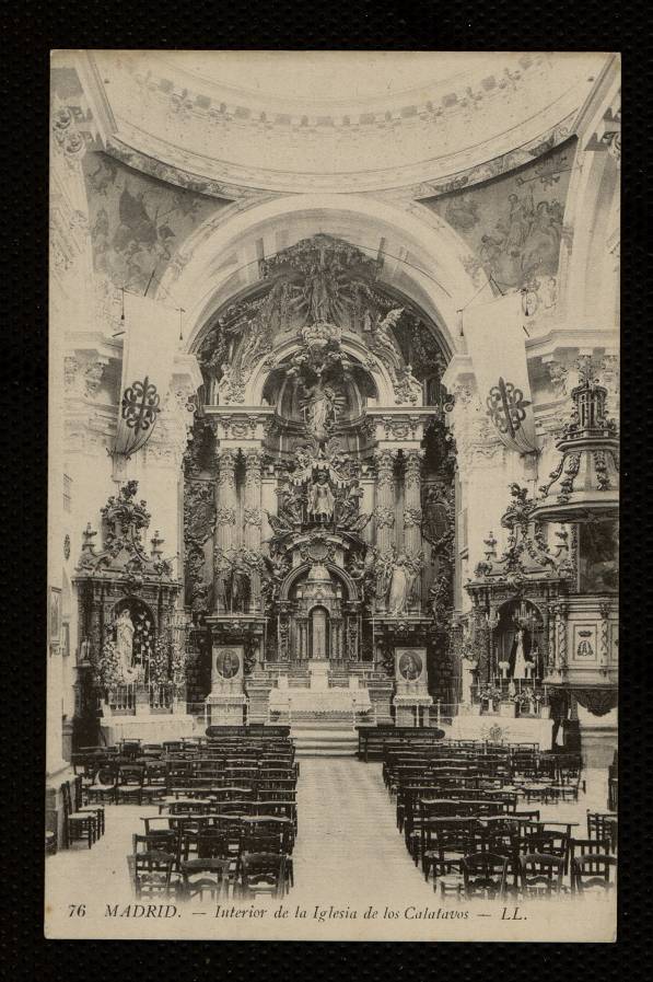 Interior de la Iglesia de las Calatravas