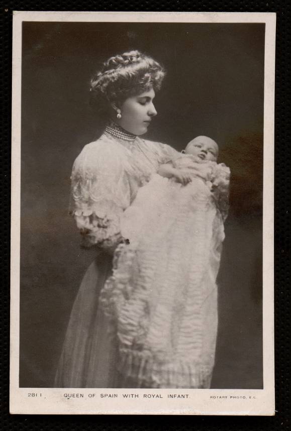 Queen of Spain with Royal Infant