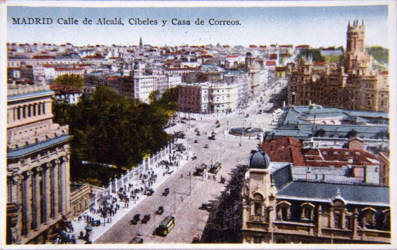 Calle de Alcalá, Cibeles y Casa de Correos