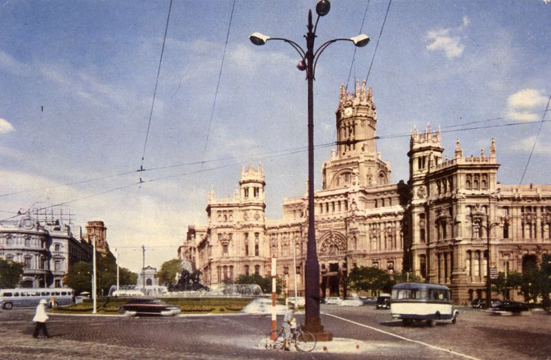 La Cibeles y Palacio de Comunicaciones