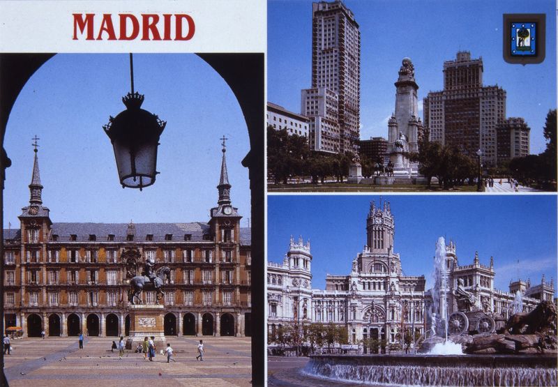 Diversos aspectos de Madrid