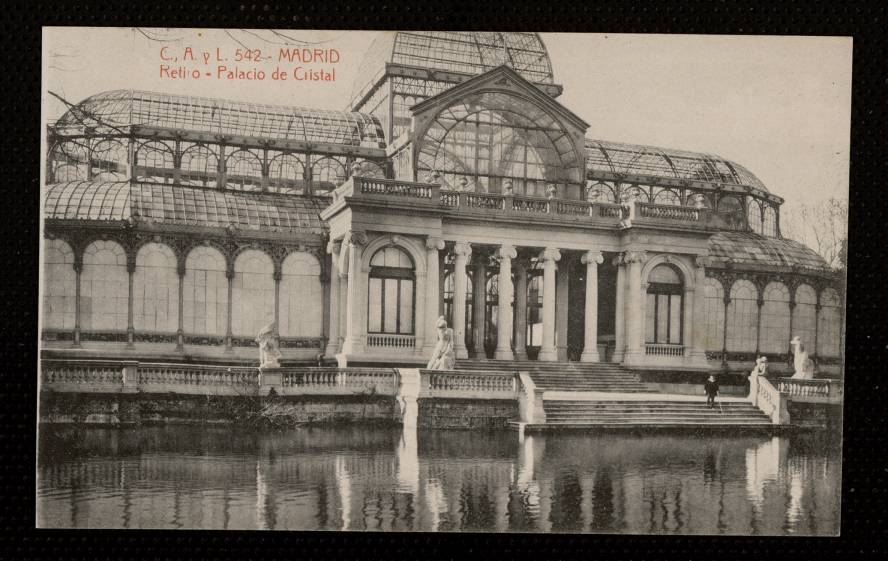 Parque del Retiro. Palacio de cristal