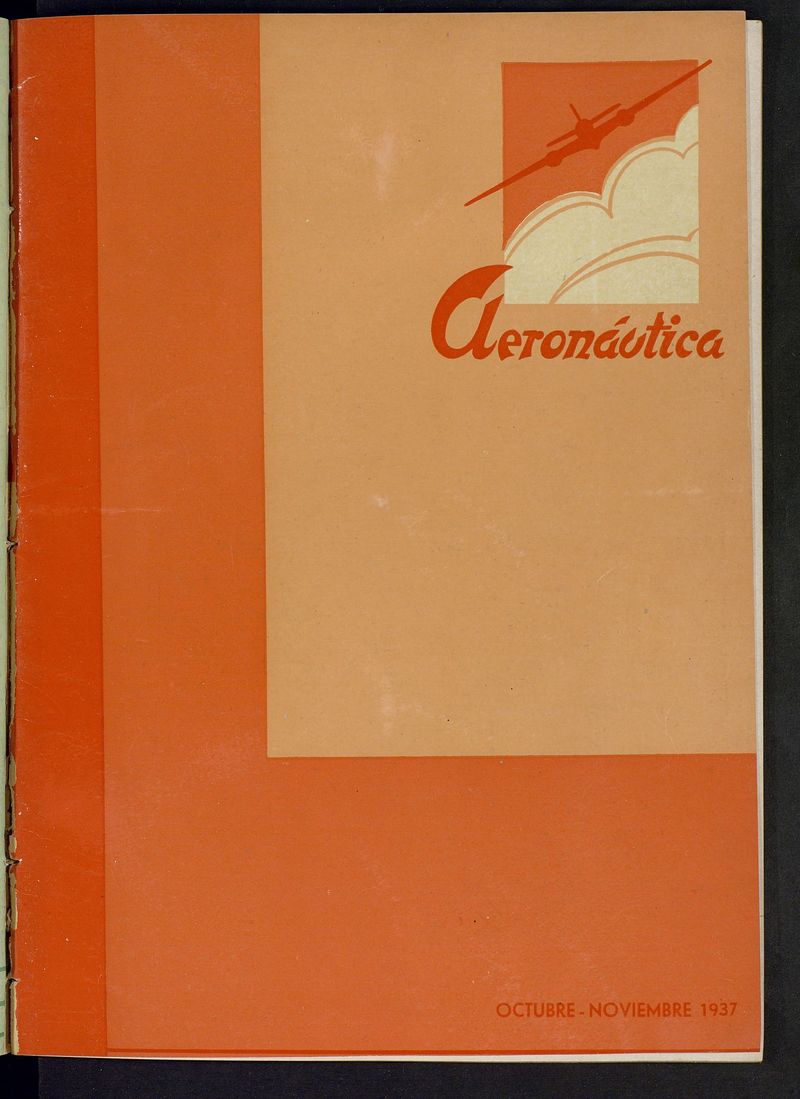 Aeronutica : revista profesional de aviacin. Octubre-Noviembre 1937