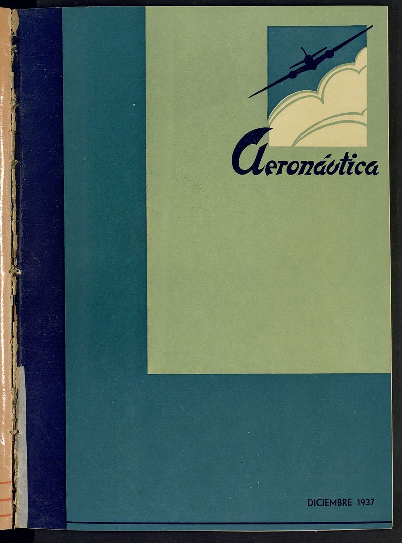 Aeronutica : revista profesional de aviacin. Diciembre 1937