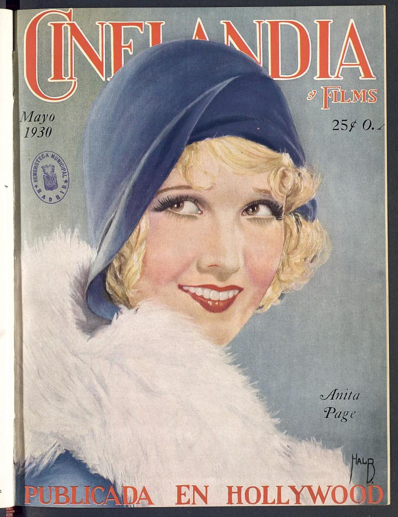 Cinelandia y Films : La Mejor Revista Cinematogrfica. Mayo 1930