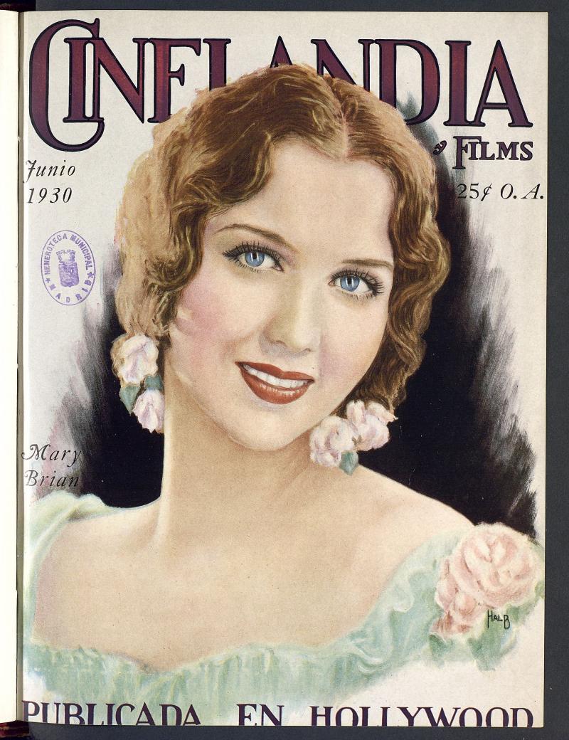 Cinelandia y Films : La Mejor Revista Cinematográfica. Junio 1930