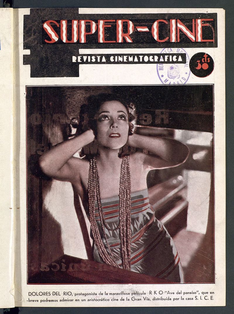 Súper-Cine : Revista Cinematográfica. Diciembre de 1932. Número 2