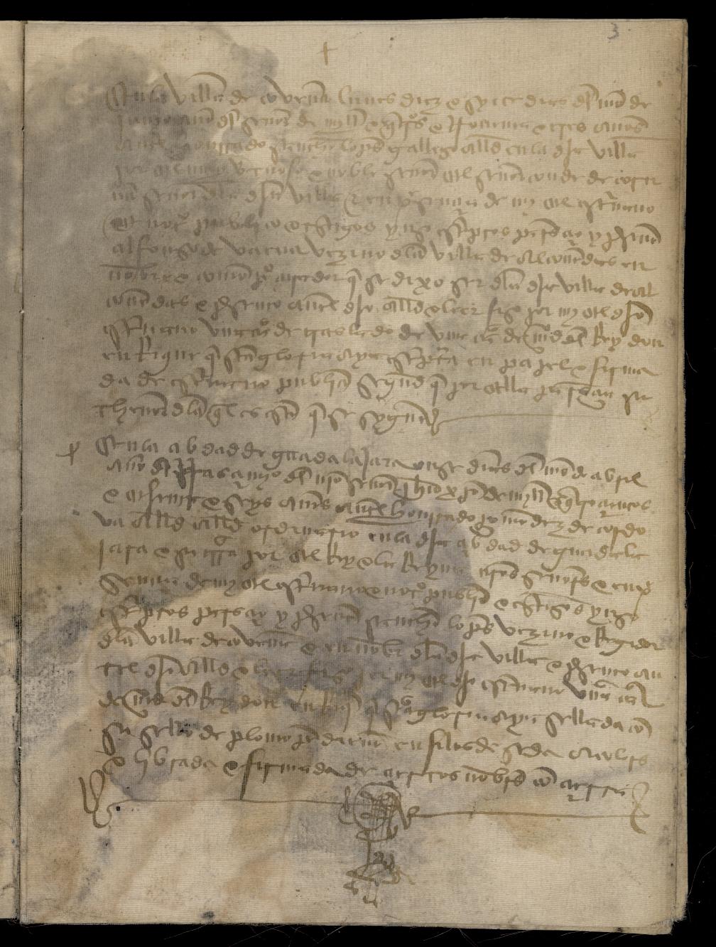 Copia de una carta de donacin de Enrique II otorgando a D. Pedro Gonzalez de Mendoza los lugares de Alcobendas, Barajas y Cobea